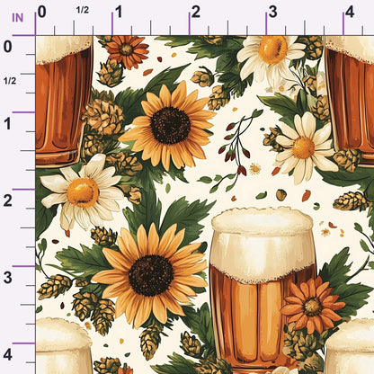 Brewery Blooms Pattern 18 Minky Fabric