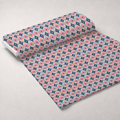 Bubblegum Mesa Pattern 3 Minky Fabric