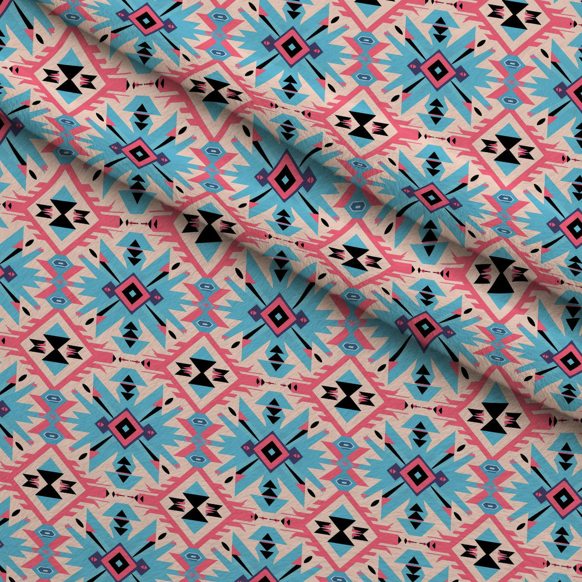 Bubblegum Mesa Pattern 6 Minky Fabric