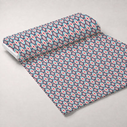 Bubblegum Mesa Pattern 7 Minky Fabric