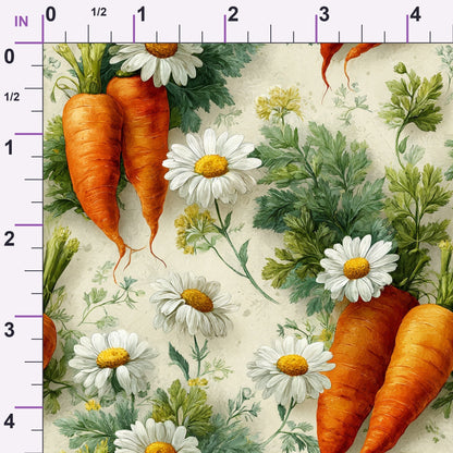 Bunny Blooms Pattern 10 Minky Fabric