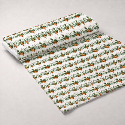 Bunny Blooms Pattern 20 Minky Fabric