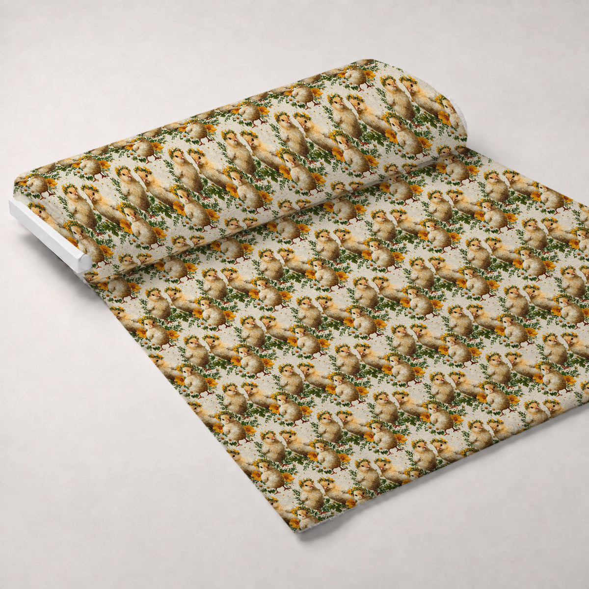 Bunny Blooms Pattern 23 Minky Fabric