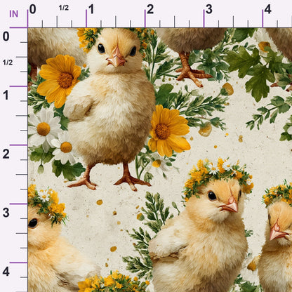 Bunny Blooms Pattern 23 Minky Fabric