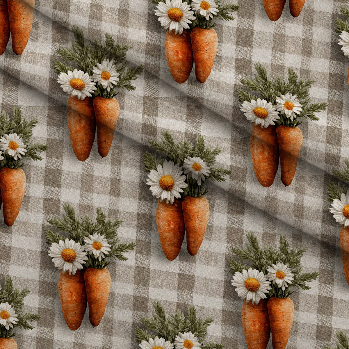 Bunny Blooms Pattern 26 Minky Fabric