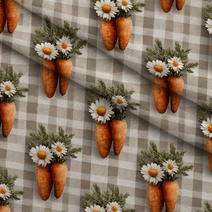 Bunny Blooms Pattern 26 Minky Fabric