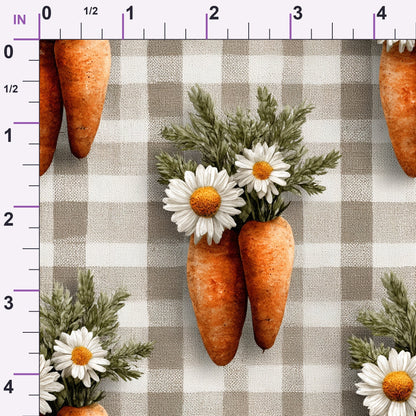 Bunny Blooms Pattern 26 Minky Fabric