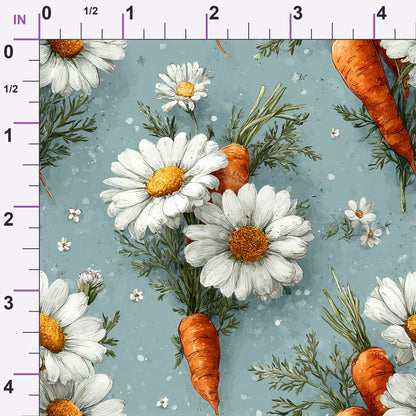Bunny Blooms Pattern 27 Minky Fabric