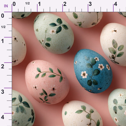 Bunny Blooms Pattern 31 Minky Fabric