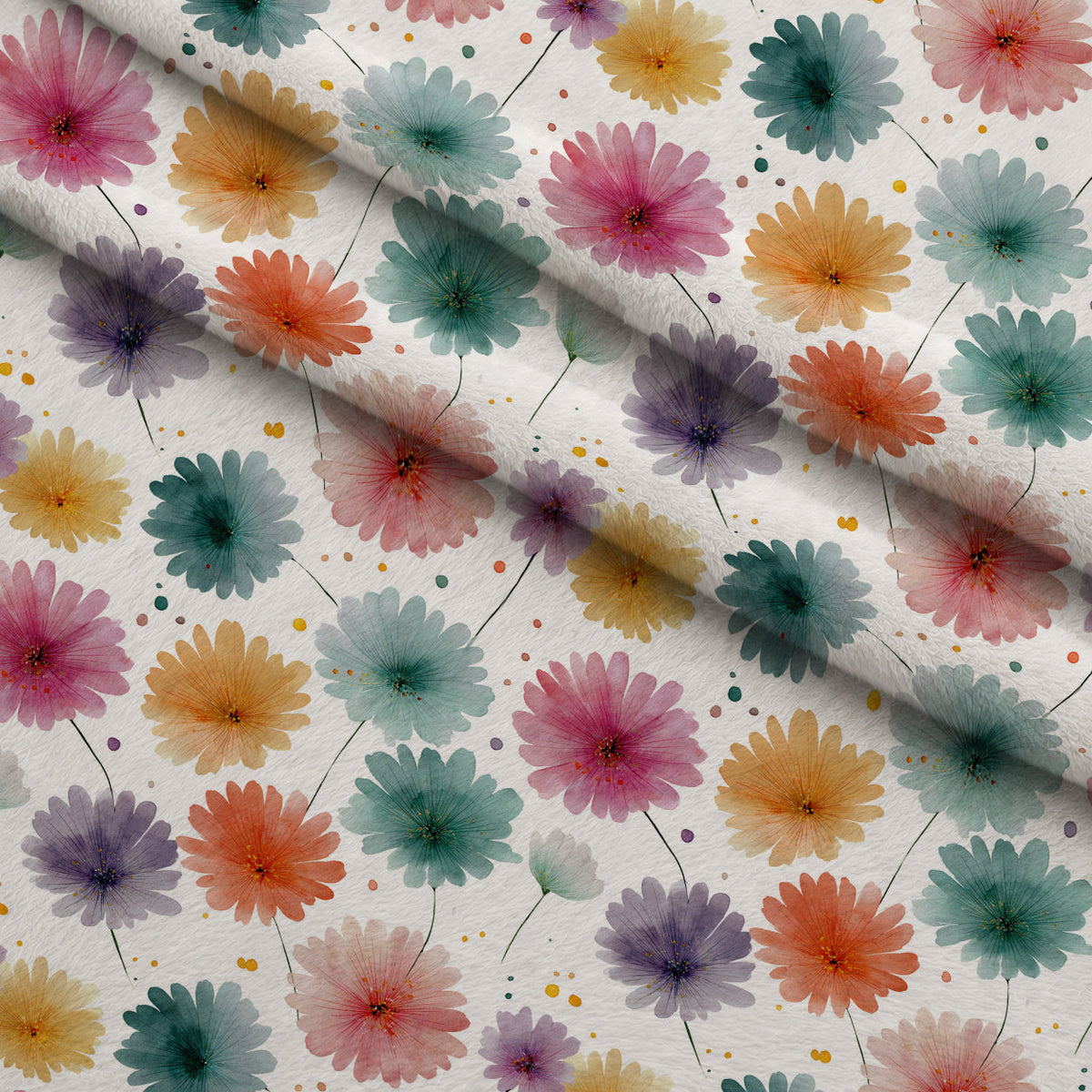 Bunny Blooms Pattern 36 Minky Fabric