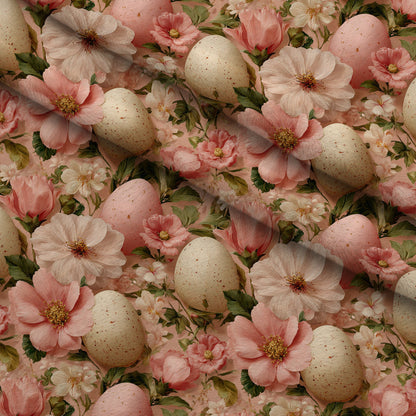 Bunny Blooms Pattern 41 Minky Fabric