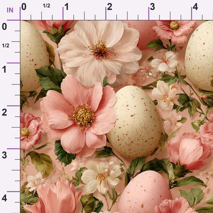 Bunny Blooms Pattern 41 Minky Fabric