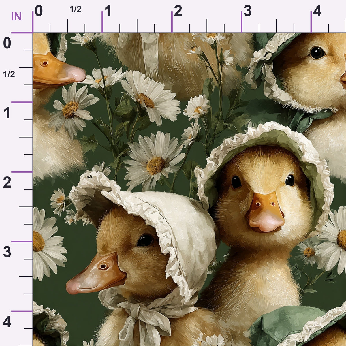 Bunny Blooms Pattern 43 Minky Fabric