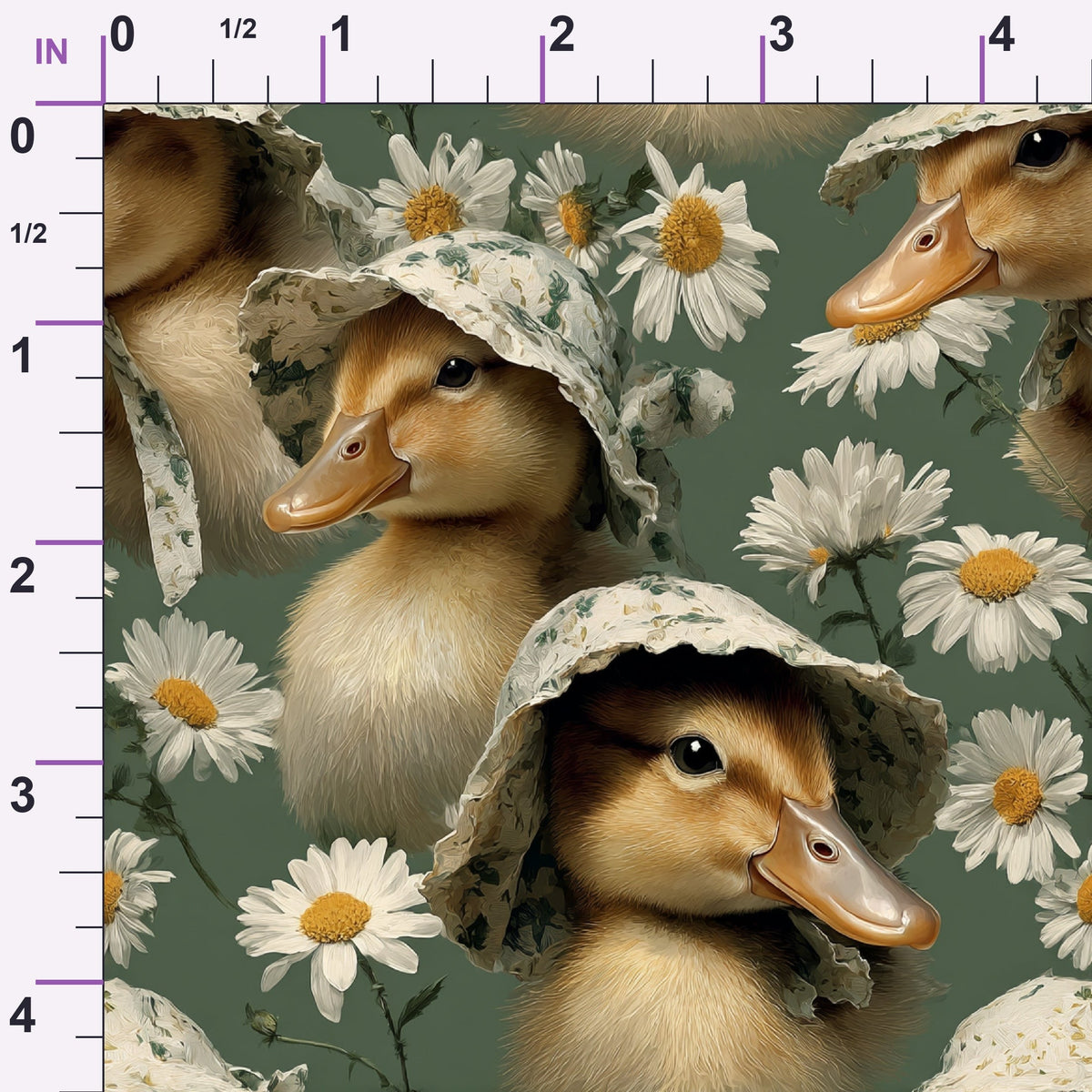 Bunny Blooms Pattern 44 Minky Fabric