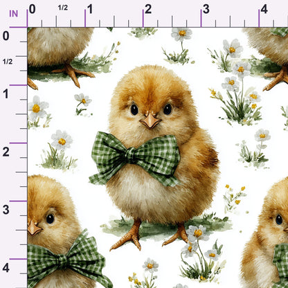 Bunny Blooms Pattern 45 Minky Fabric