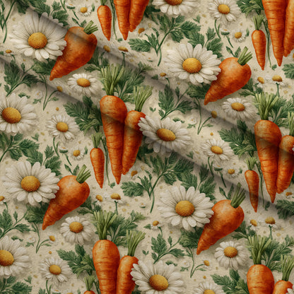 Bunny Blooms Pattern 9 Minky Fabric