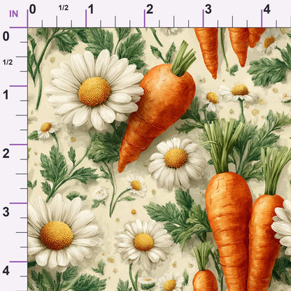 Bunny Blooms Pattern 9 Minky Fabric