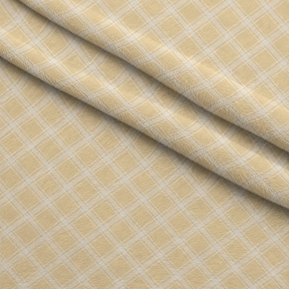 Buttercream Plaid Pattern 19 Minky Fabric