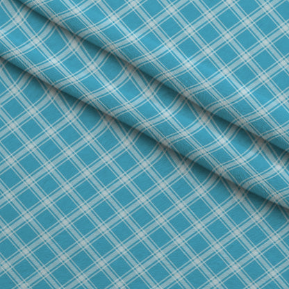 Buttercream Plaid Pattern 3 Minky Fabric