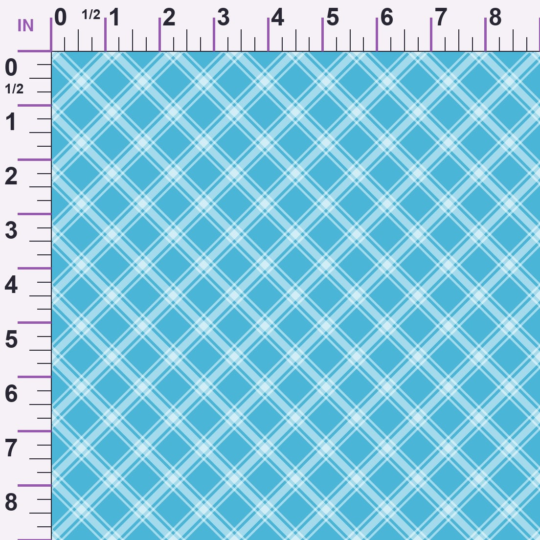 Buttercream Plaid Pattern 3 Minky Fabric