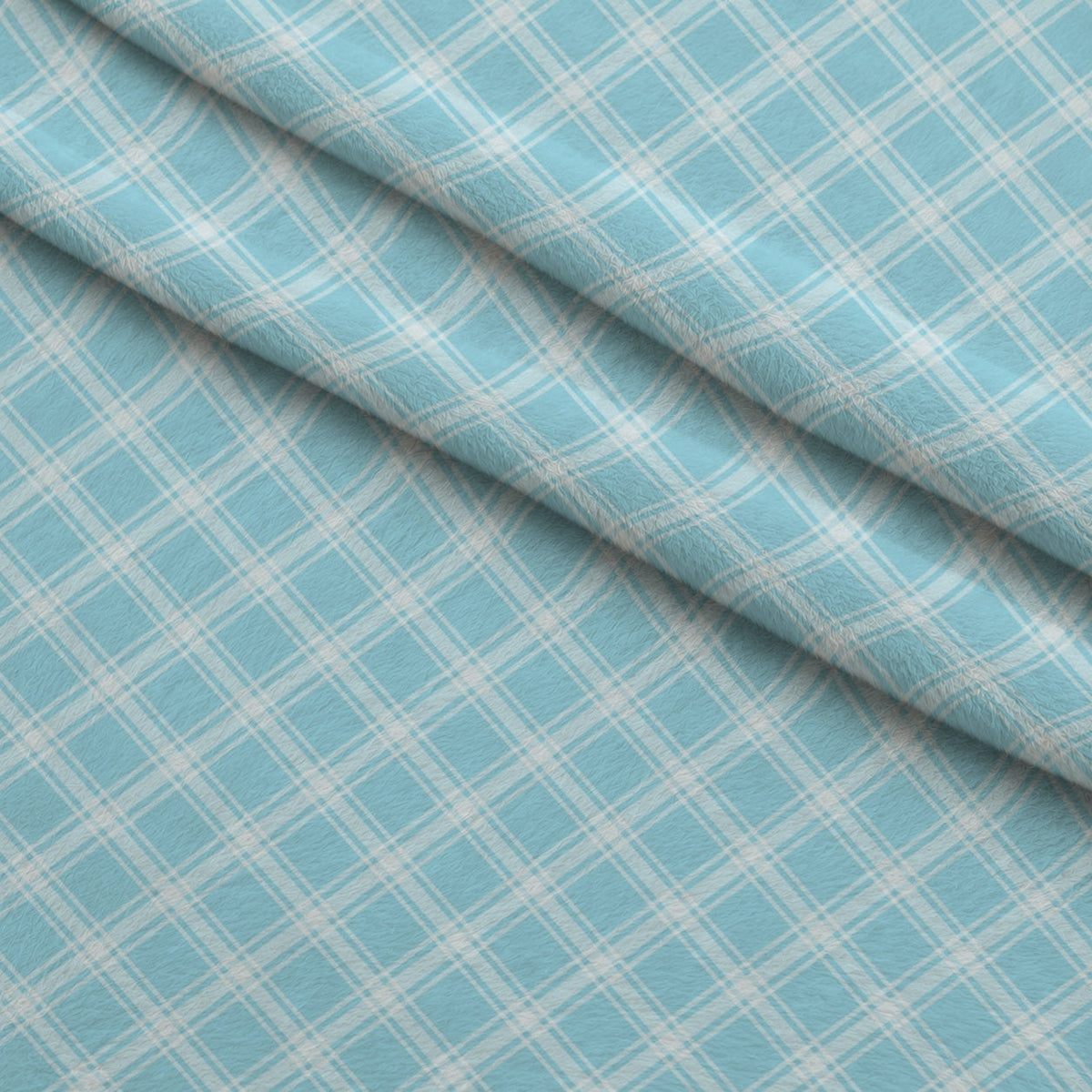 Buttercream Plaid Pattern 4 Minky Fabric