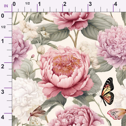 Butterfly Dance Pattern 10 Minky Fabric