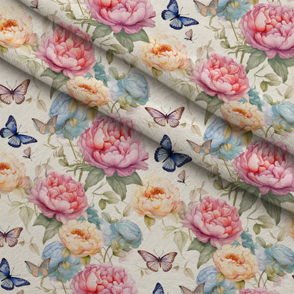 Butterfly Dance Pattern 11 Minky Fabric
