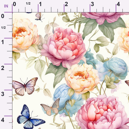 Butterfly Dance Pattern 11 Minky Fabric