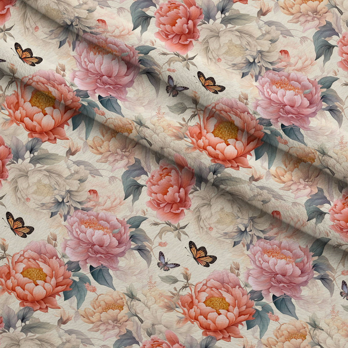 Butterfly Dance Pattern 12 Minky Fabric