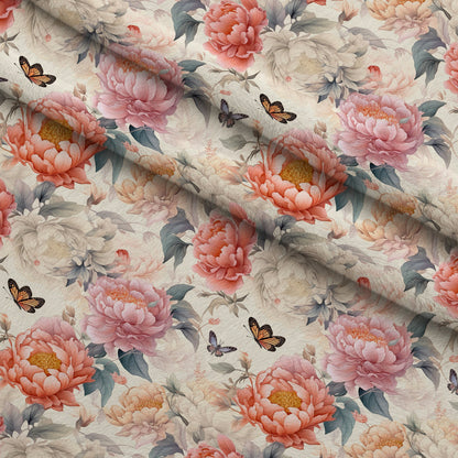 Butterfly Dance Pattern 12 Minky Fabric
