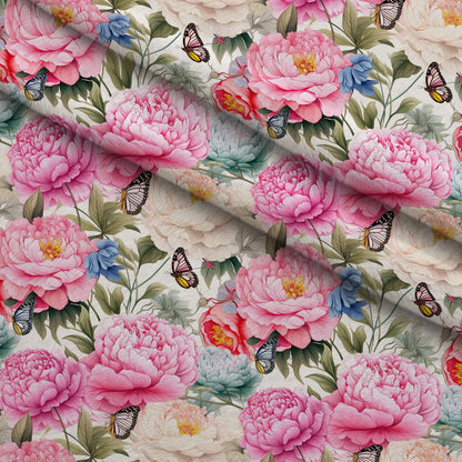 Butterfly Dance Pattern 2 Minky Fabric