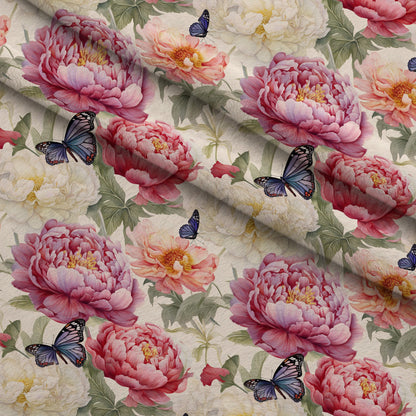 Butterfly Dance Pattern 4 Minky Fabric