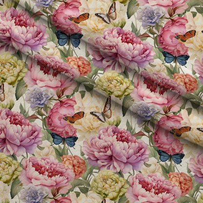 Butterfly Dance Pattern 7 Minky Fabric