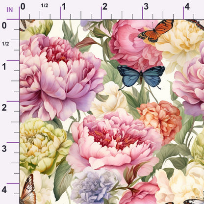 Butterfly Dance Pattern 7 Minky Fabric
