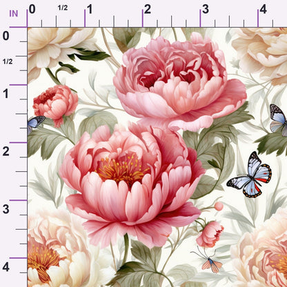 Butterfly Dance Pattern 8 Minky Fabric