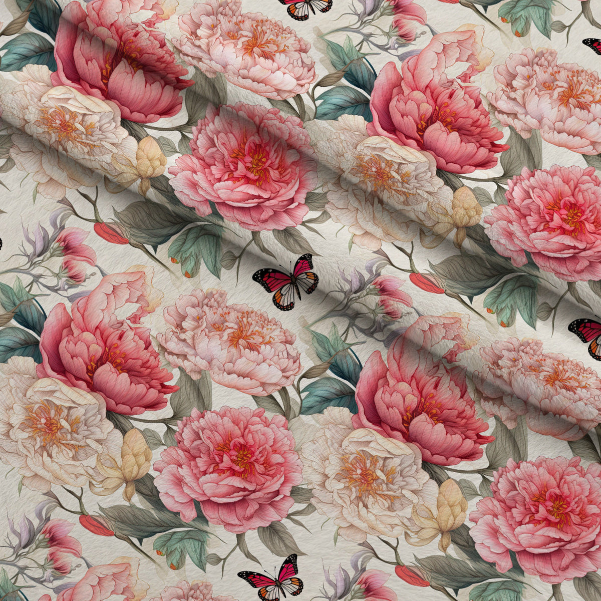 Butterfly Dance Pattern 9 Minky Fabric