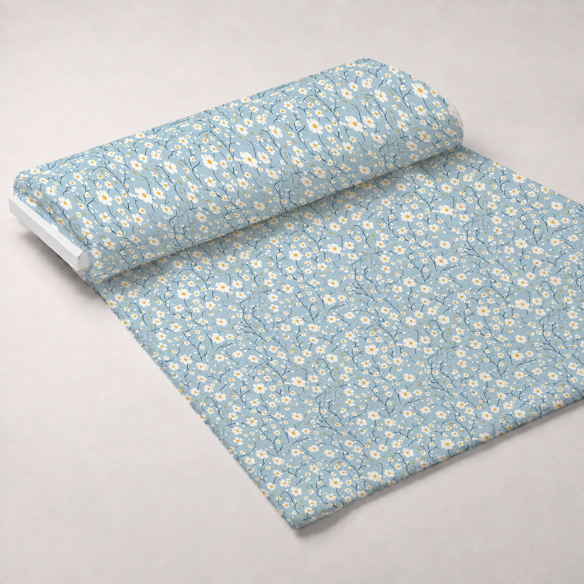 Buttermilk Blossoms Pattern 1 Minky Fabric