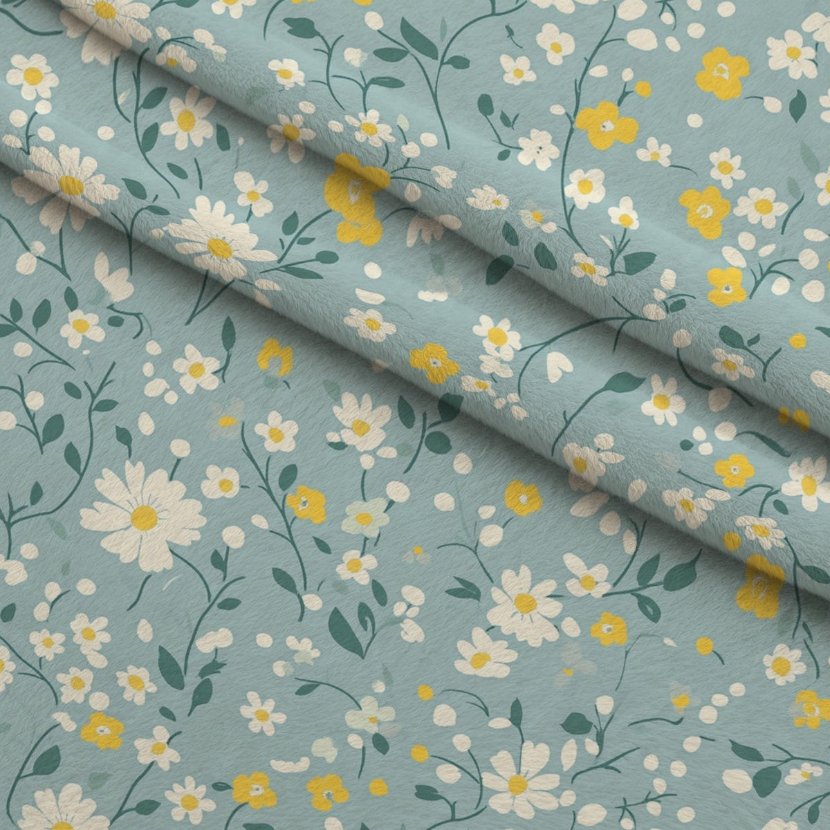 Buttermilk Blossoms Pattern 13 Minky Fabric