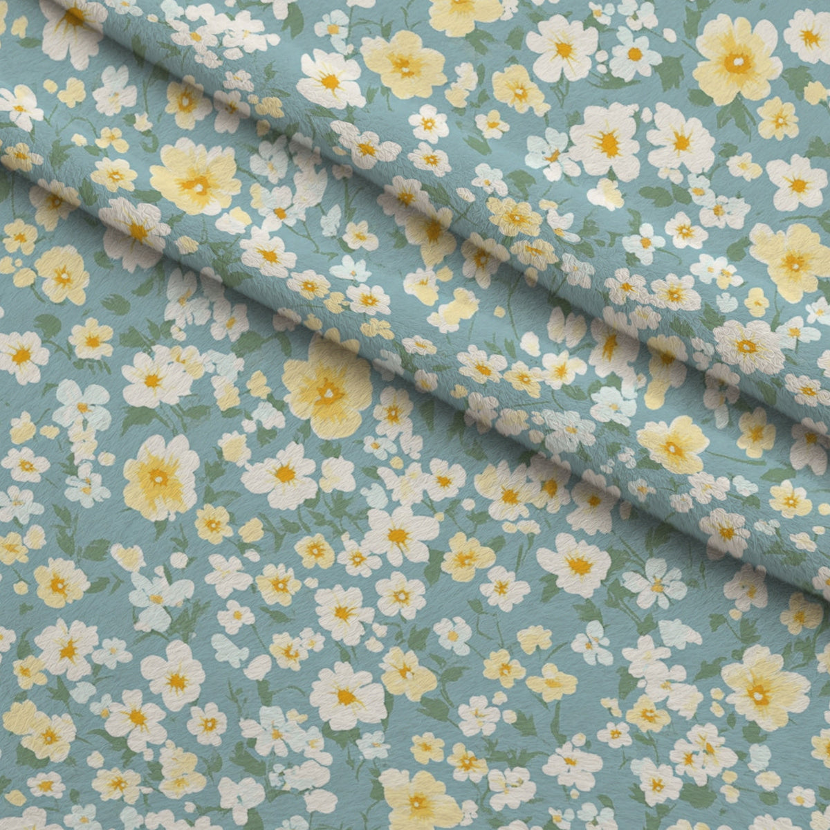 Buttermilk Blossoms Pattern 14 Minky Fabric