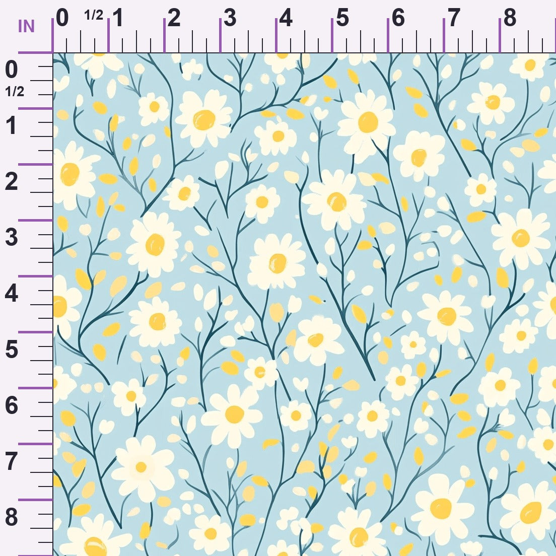 Buttermilk Blossoms Pattern 15 Minky Fabric