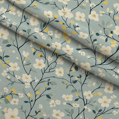 Buttermilk Blossoms Pattern 19 Minky Fabric