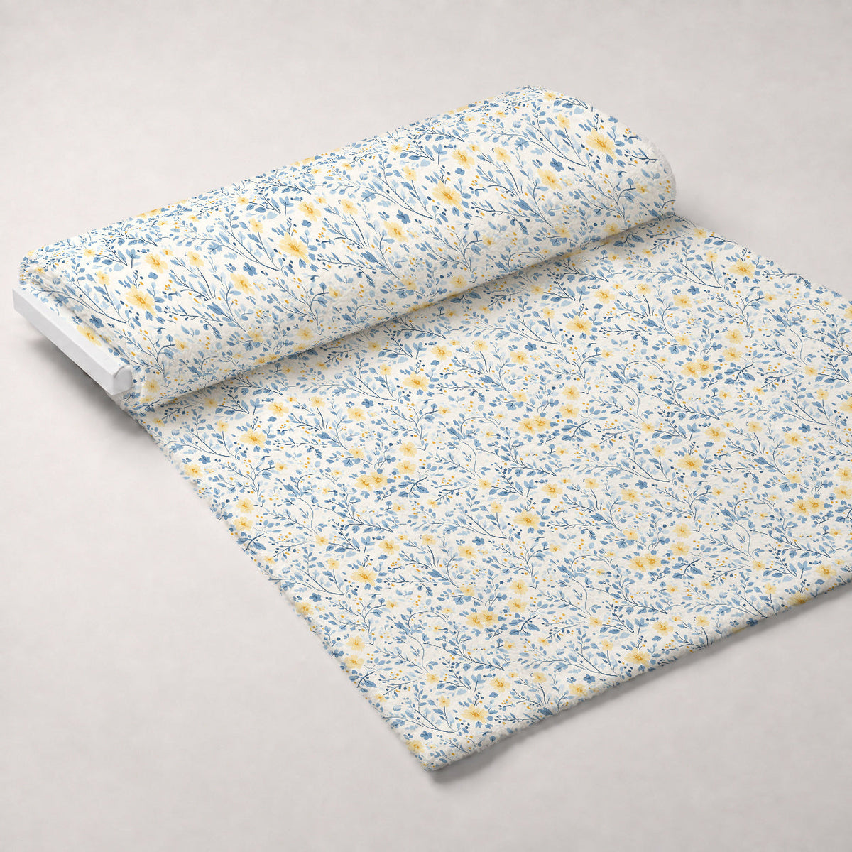 Buttermilk Blossoms Pattern 3 Minky Fabric