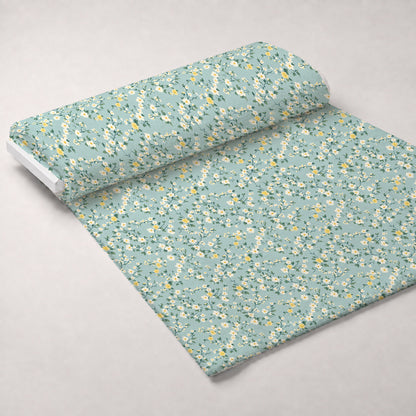 Buttermilk Blossoms Pattern 9 Minky Fabric