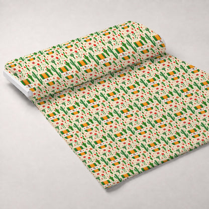 Cactus Fiesta Pattern 19 Minky Fabric