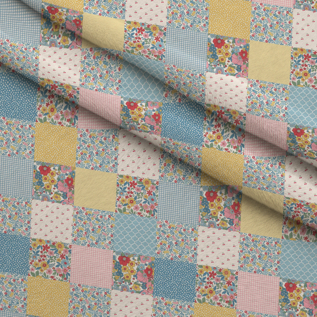 Calico Memories Pattern 1 Minky Fabric