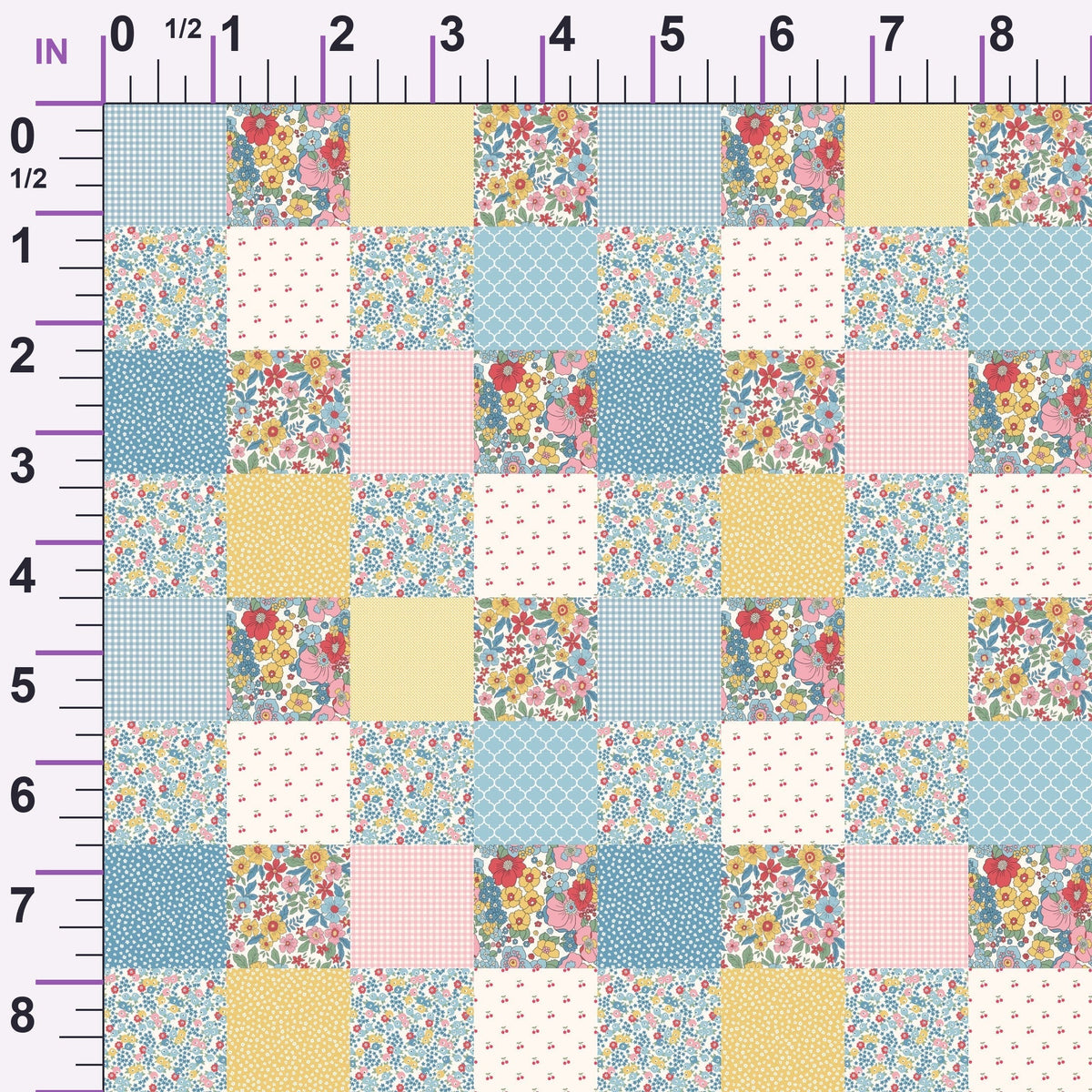Calico Memories Pattern 1 Minky Fabric