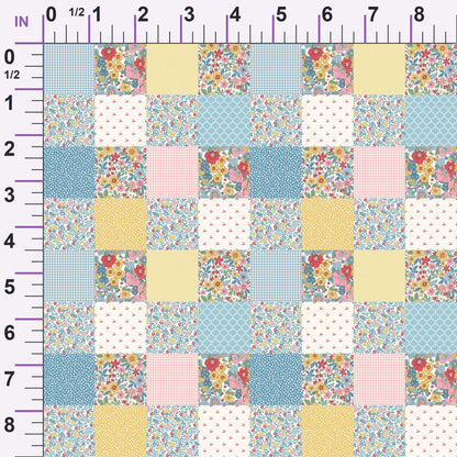 Calico Memories Pattern 1 Minky Fabric
