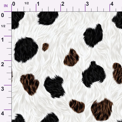 Calico Patches Pattern 11 Minky Fabric