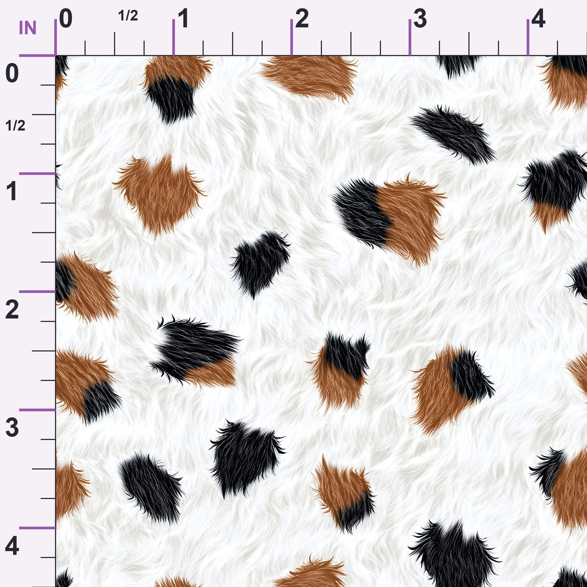 Calico Patches Pattern 18 Minky Fabric