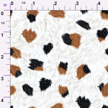 Calico Patches Pattern 18 Minky Fabric